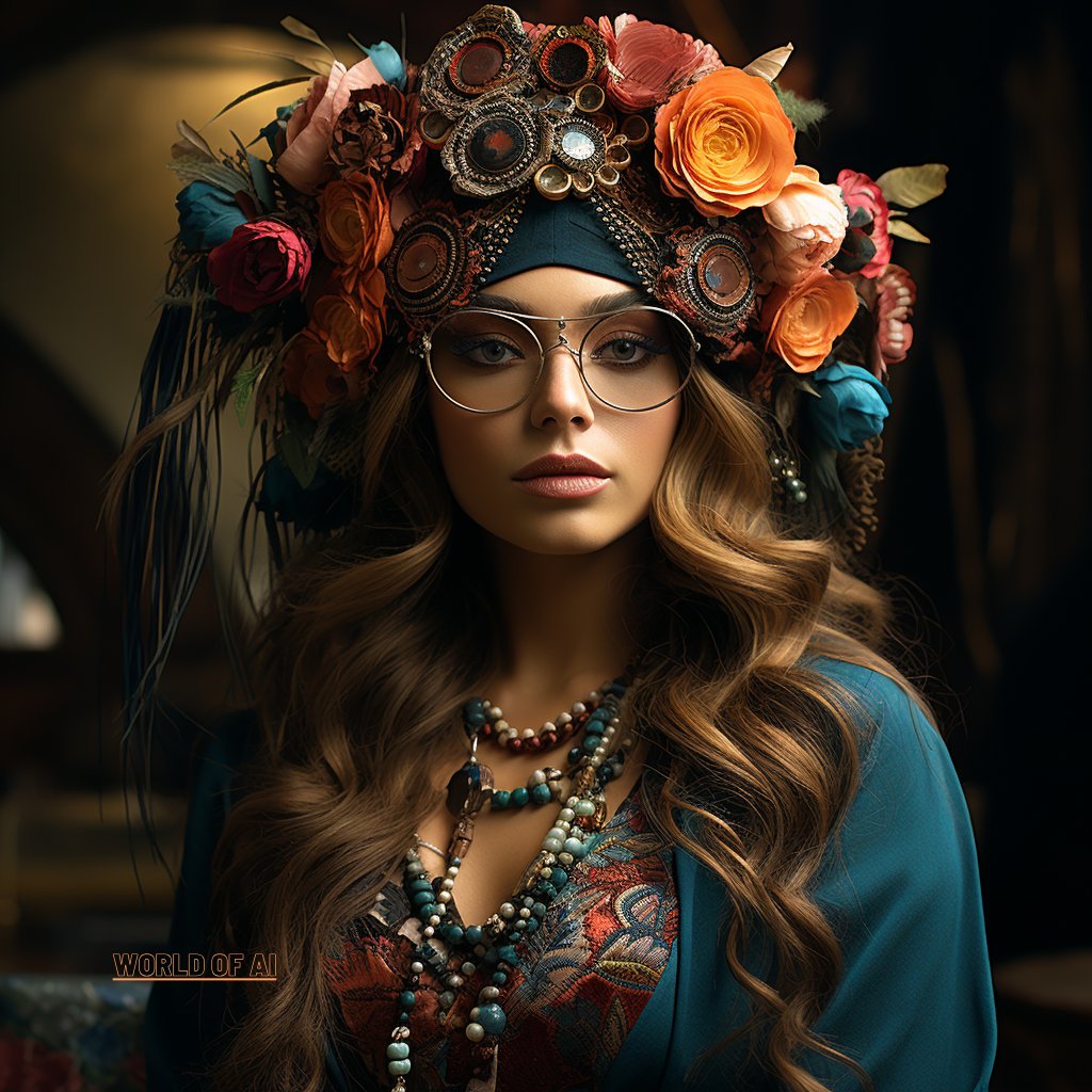 IWarnakumara's tweet photo. Vibrant Hippie Elegance in Teal
Follow me on Instagram to view more collection : https://t.co/r8Zpn8frRp
World of AI #worldofai #aiart #aiartworks #aiartcommunity #HippieFashion #ColorfulElegance #BohoStyle #TealAndBronze #OrientalInspiration #ArtisticCostumes https://t.co/t5CFnSOHGe
