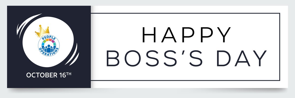 PeopleOps1's tweet photo. Happy National Boss's Day! Today, we salute the leaders who keep the ship sailing &amp; the team motivated. To all the amazing bosses out there, thank you for your guidance &amp; support. #NationalBossDay #PeopleOpsATT #LifeAtATT https://t.co/vtbYh4jH9T