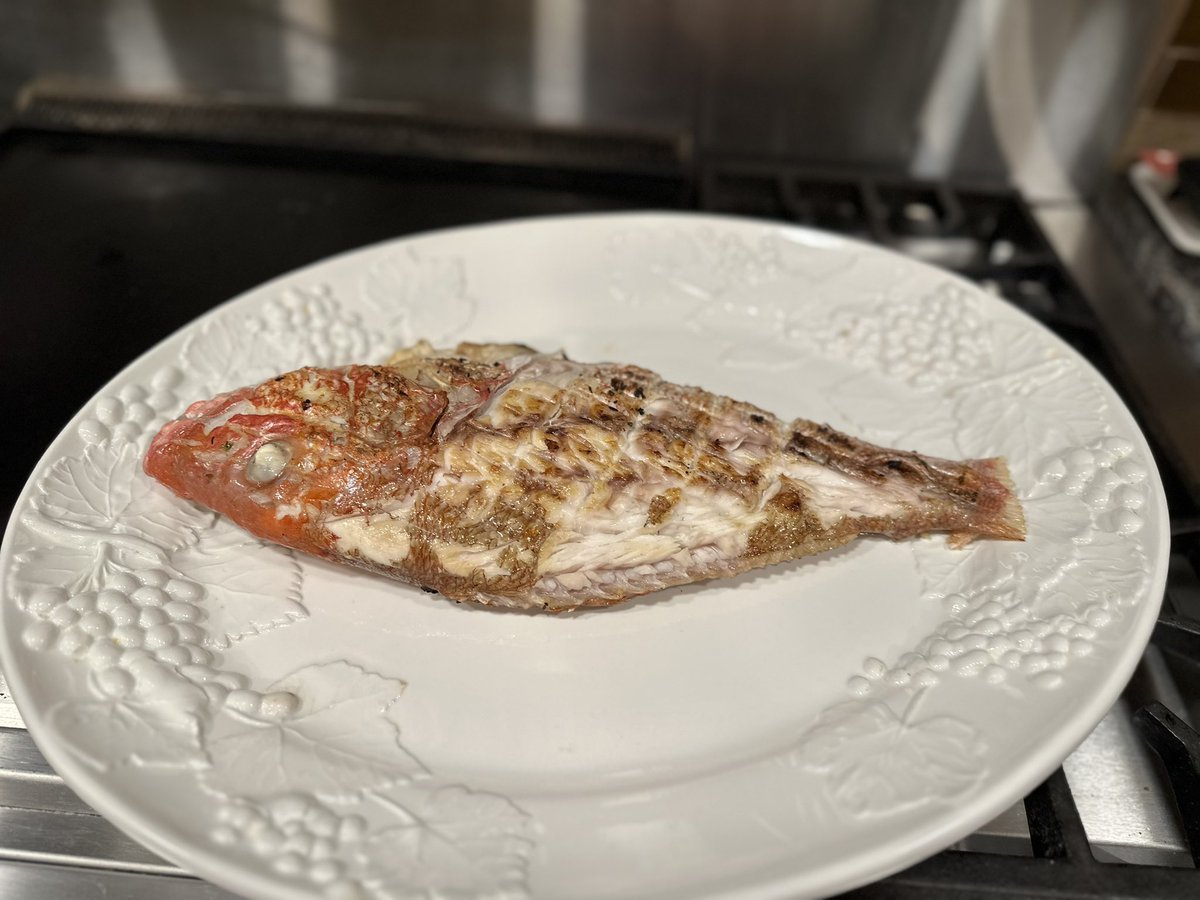 houdinigirl12's tweet photo. Grilled red snapper with escovitch sauce and veggies 😋🐠🔥
#caribbeanfood #snapper #redsnapper #redsnapperfish #grilledfish #escovitchfish #escovitch #jamaicancuisine #jamaicanfood #homecooking #dinner #dinnerideas https://t.co/hoB1WSSbld