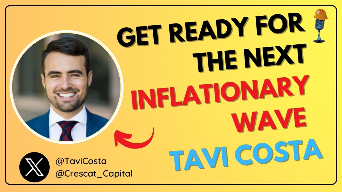Charlandodminas's tweet photo. We talked with @TaviCosta about the big current opportunity for #gold #silver and #Commodities. 
Por primera vez en español, hablamos con Tavi sobre la oportunidad actual para el #oro #plata y las mmpp en general.
English: https://t.co/inSBvwTkMh
Español: https://t.co/L9bRfS0ChC https://t.co/dXdnP5oCXR