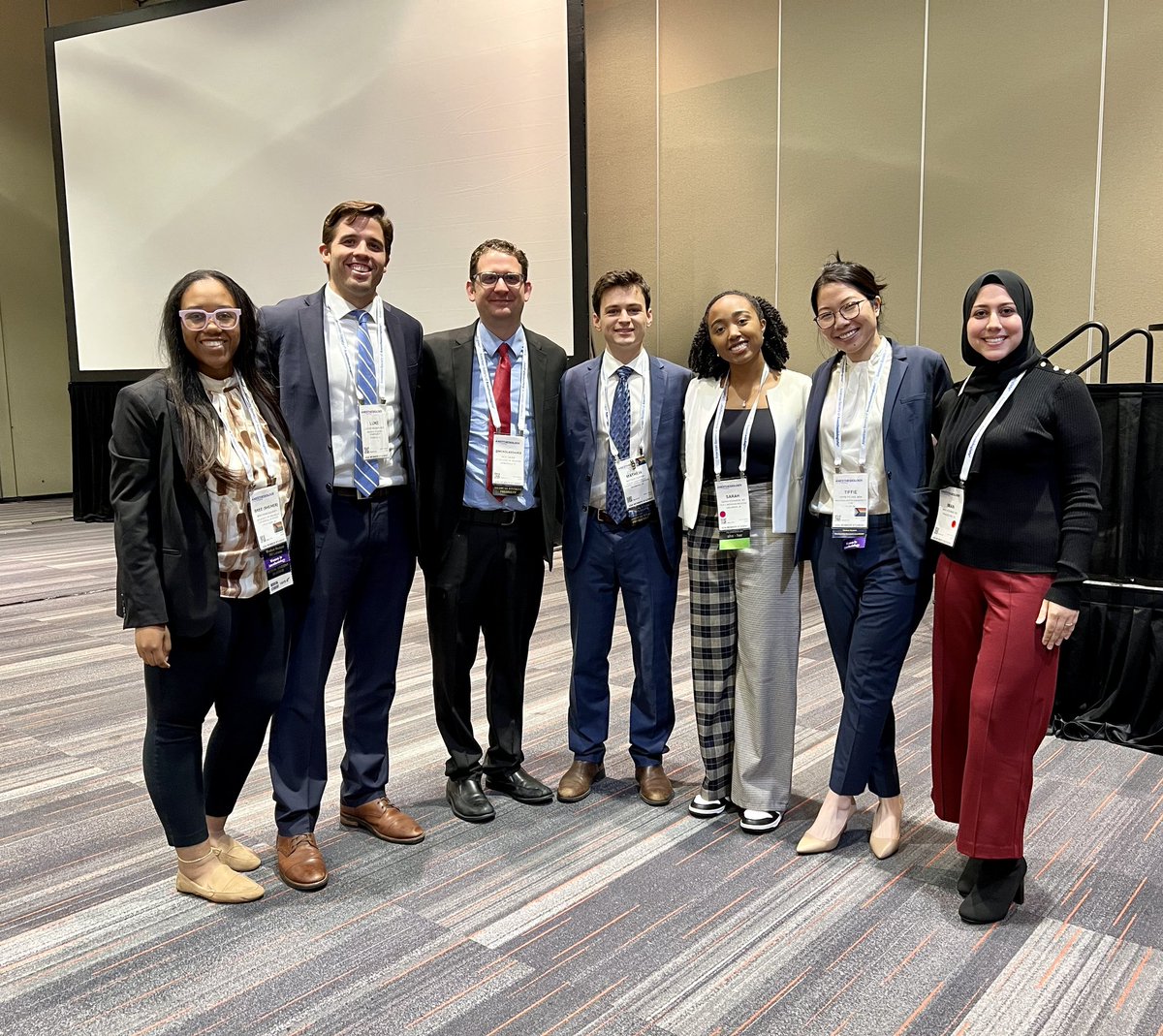 The ‘22-‘23 <a href="/ASALifeline/">ASA®</a> MSC Governing Council/dream team (missing Mindy)! All different personalities but worked together seamlessly. Gonna miss it! #ANES23 #ANES23photochallenge

 <a href="/NickolasDavies/">Nick Davies, MD</a> <a href="/CiurashMathew/">Mathew Ciurash</a> <a href="/imansoliman97/">Iman Soliman, MD</a> <a href="/saedwards18/">Sarah Edwards, MD</a> <a href="/BreeDulaney/">Bree Dulaney</a> Luke