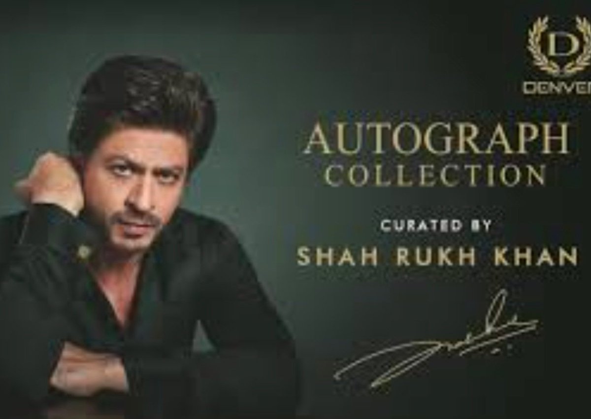 iam4sunrise's tweet image. .@iamsrk you always smell amazingly good.
#Signofsuccess
Ad introduced Denver’s exclusive Autograph Collection curated by #ShahRuhKhan .

#Denver
( 16 Oct 2020 )