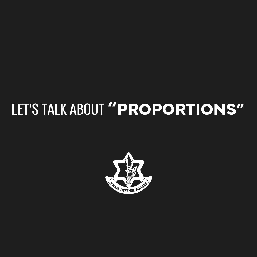 IDF's tweet image. Does any of this add up to you?