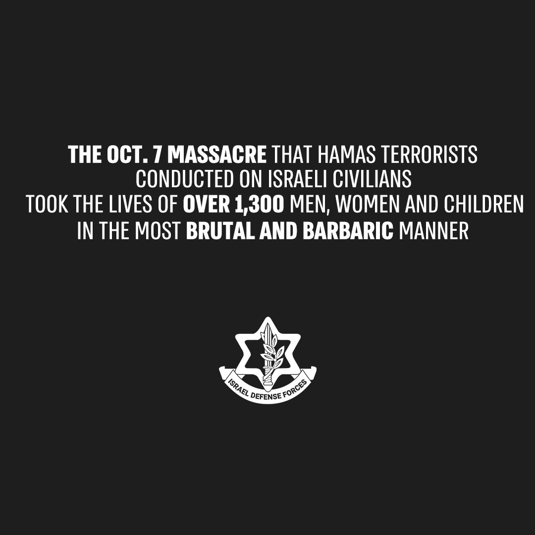 IDF's tweet image. Does any of this add up to you?