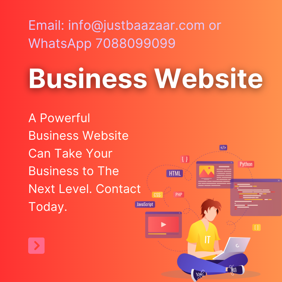 JustBaazaar1's tweet photo. A Powerful Business #Website Ensures Great Business. Get Your #Busness_Website from #JB_Digital Today Email info@justbaazaar.com or WhatsApp 7088099099 #Website_Development #Website_Creation #Website_Services #WordPress #Wix #GoogleSites #LandingPage #DigitalPresence https://t.co/59NhdoIX2F