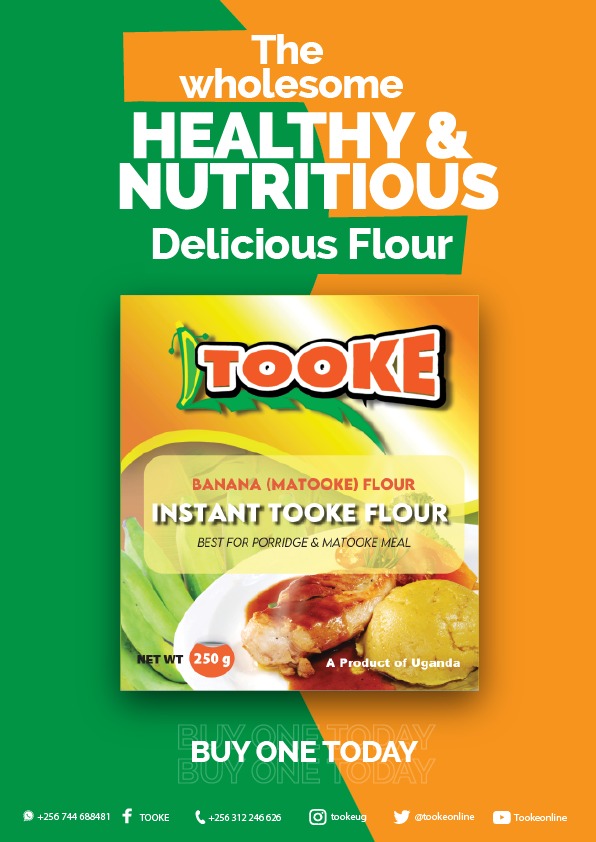 tookeonline's tweet photo. Start your day with something healthy.
The instant @tookeonline Green Banana flour is best for both an Instant Matooke Meal and Instant Porridge that is easy and fast to prepare
Check out the link for preparation.
https://t.co/vqwQqN0bxz
#TOOKE
#InstantFlour
#GreenBananaFlour https://t.co/HpzChrJgBs