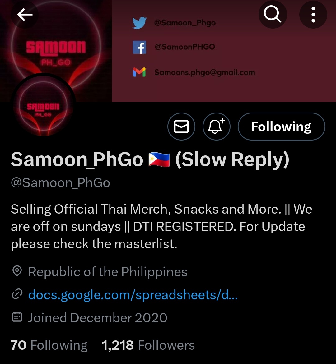 protectjiujiu's tweet photo. SCAMMER ALERT!
@_FranzB (shop acc : @Samoon_PhGo )
Didn't know I would be doing this twice in a year but here we are.
Hi Franz, I told you I'll give u until 12:45, kaya naman here we are!
Thread:
#SamoonPHGos
#SamoonGoFEEDBACKS
#SamoonGoUPDATES
#SamoonGoANNOUNCEMENTS https://t.co/6XgGFaXYV6