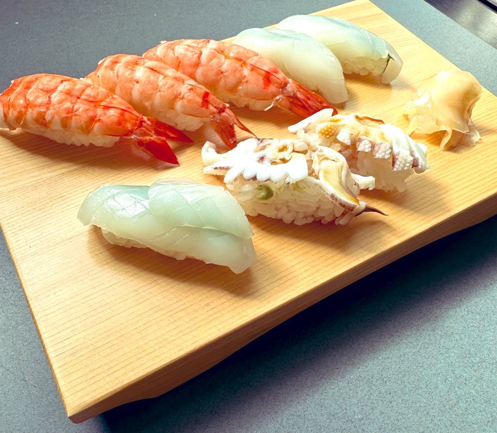 One of my hobbies is being a sushi 🍣 chef in my free time, stemming from my experience working as one before entering medical school. Currently, I'm on a break/vacation from my Intern Year Residency Training and am in Japan, pursuing a diploma in sushi 🍣 craftsmanship!