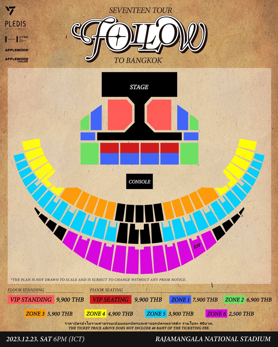 kimmxxdae's tweet photo. WTS 2 Tix SVT Follow to Bangkok Zone E3F 
Seat No FV4 &amp; FU7 ( Membership Presale )
Price THB 3200/Tix ( Include Tax &amp; All Fee ) Rate Kurs : IDR 450
𝗦𝗲𝗿𝗶𝗼𝘂𝘀 𝗕𝘂𝘆𝗲𝗿 𝗢𝗻𝗹𝘆 
Prio for INA Carats , DM For Detail , No Scam
#wtsfollowtobkk #follow_to_bangkok #followasiatour https://t.co/Neq9KLvBah