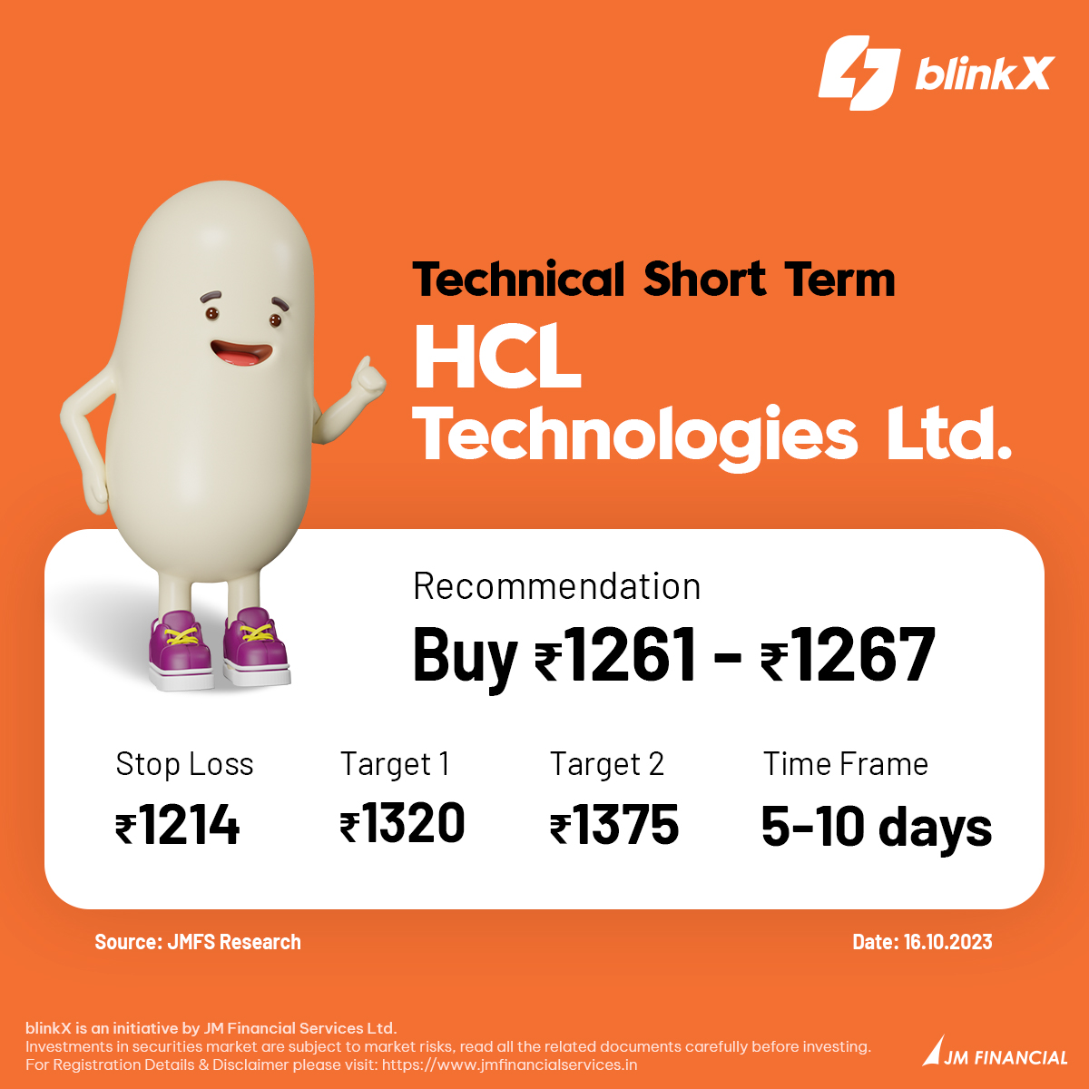 getblinkx's tweet photo. Technical Short Term
BUY – HCL Technologies Ltd.
#hcl #hcltechnologies #hcltech #tech #techservices #technicalshortsmaker #technicalanalysis #stocks #sensex #nifty #stockmarketnews #sharemarketnews #investing #news #investor #blinkX #getblinkX https://t.co/y3hww0uBHC