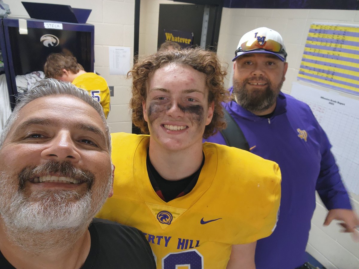 Coach_Acevedo's tweet photo. Your Liberty Hill Panthers win 56-41 vs Lockhart. Way to go Panthers, keep this train going full speed ahead!!! #choo_choo #slottisthedevil #TrenchLife #trap_em_all #power_em_all #slotTmafia #sweep_em_all #we_might_pass_the_ball #RunDaBall #TWHD https://t.co/RBfytCMFEB
