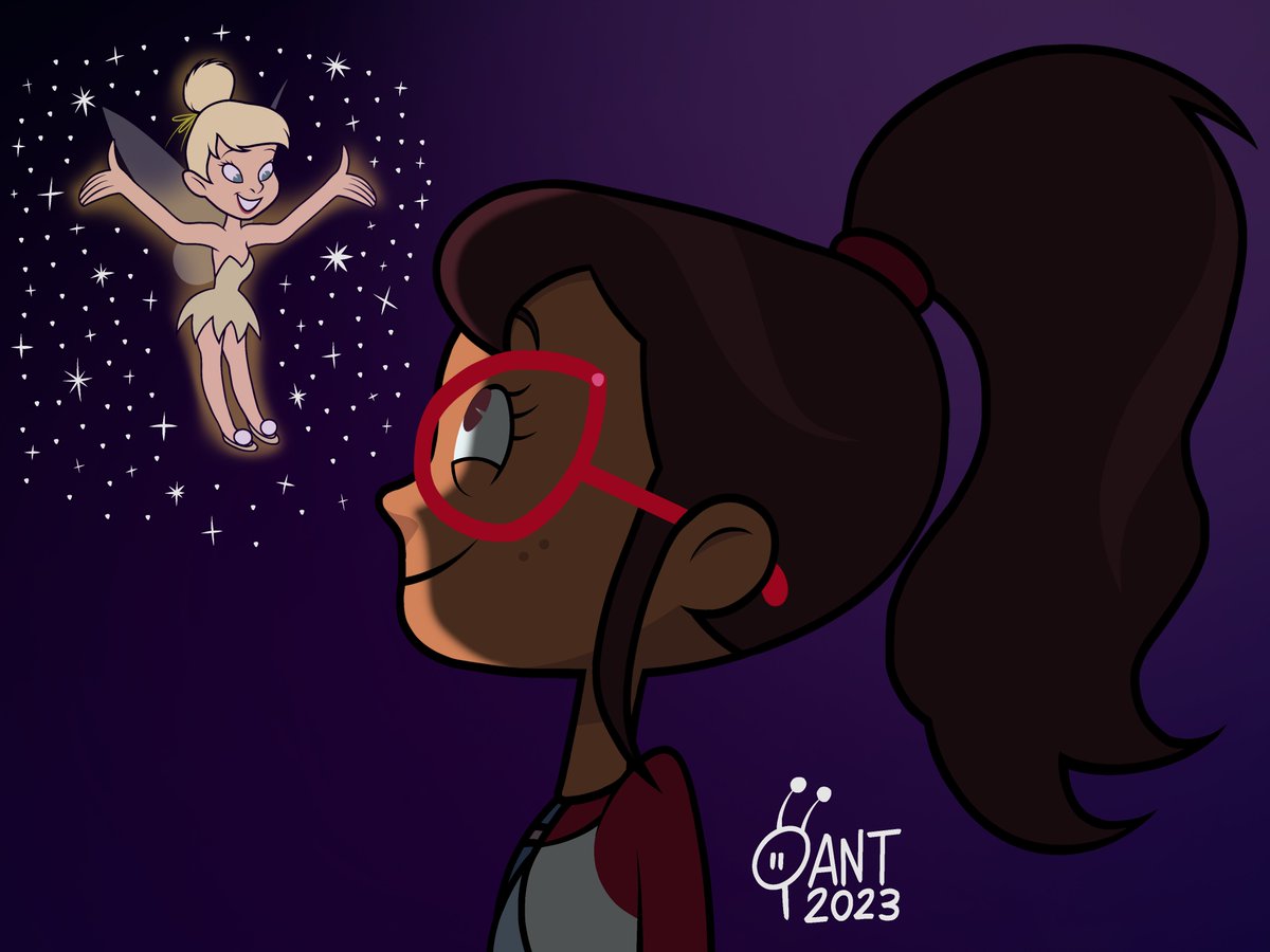 ToonAnt99's tweet photo. Happy 100th Anniversary Disney! #haileybanks #scottdenoga #haileysonit #disneychannel #disneytelevisionanimation #tinkerball #peterpan #disney #waltdisneyanimationstudios #disney100 #disney100yearsofwonder #drawings #art (Repost) https://t.co/oo4aBGqH22