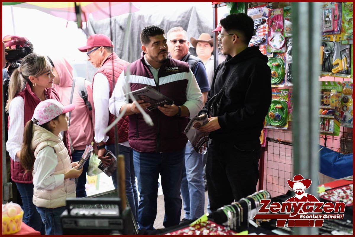 ¡Buen domingo, familia! Me encuentro muy contento porque comencé los recorridos por la Coordinación de los Comités de Defensa de la 4T, en el mercado de la Toluca en la colonia Progreso y el tianguis de la colonia Rafael Lucio de Xalapa.