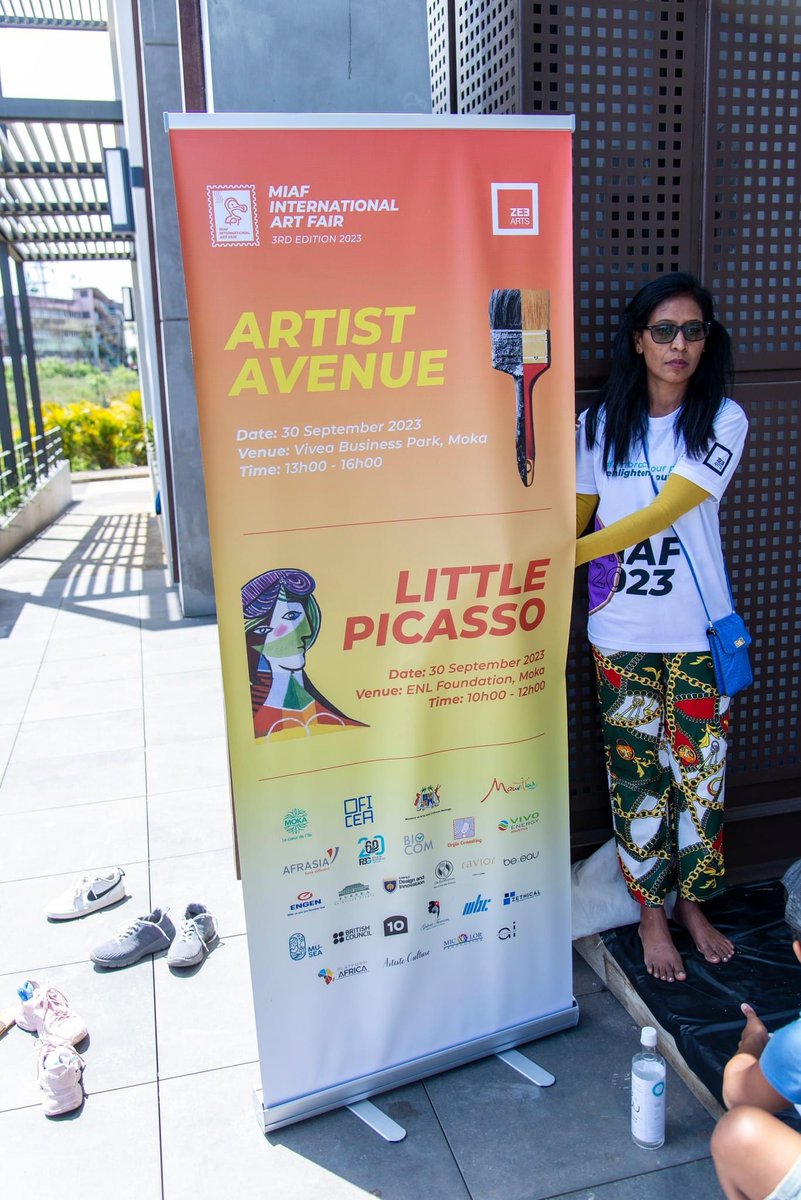 ZeeArtsGallery's tweet photo. "The Atelier #LittlePicasso," is an integral part of MIAF, which holds immense potential as it aims to empower vulnerable children through the transformative medium of the arts. Its primary objective is to translate the hopes and aspirations of these young individuals #MIAF2023 https://t.co/U1HmblqyUH