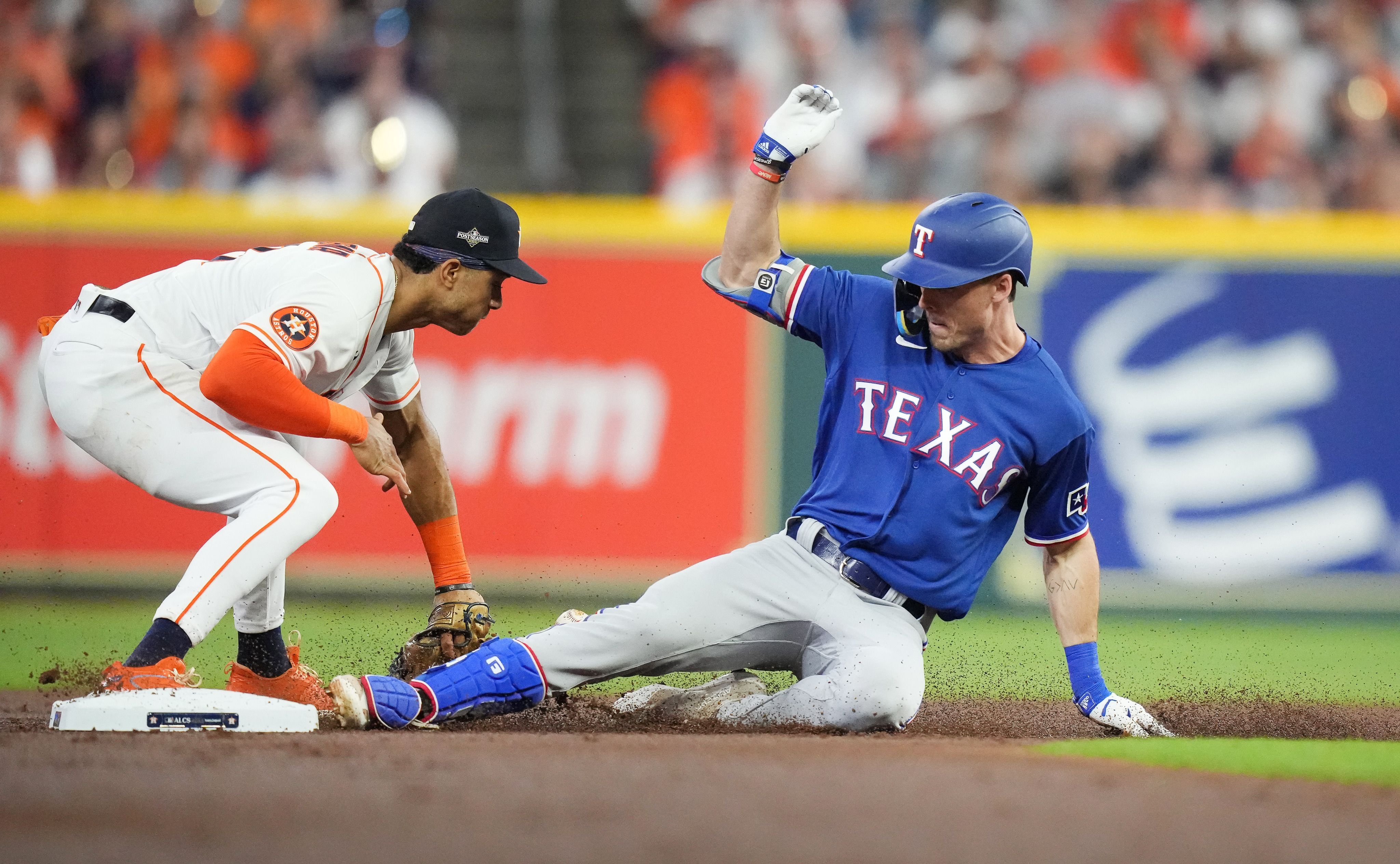 Thank God for Evan Carter': Rangers' 21-year-old savior does it again in Game  1 ALCS win