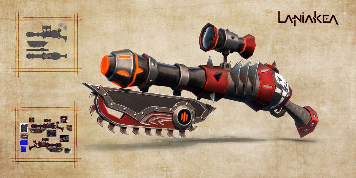 LaniakeaGame's tweet photo. Do you call this a SAW or A GUN ? Build anything as you please?!
#LaniakeaAdventure #Laniakea #MMORPG #MMO #LaniakeaLegends #Customization #RareWeapon https://t.co/Wu4oTSnfVH