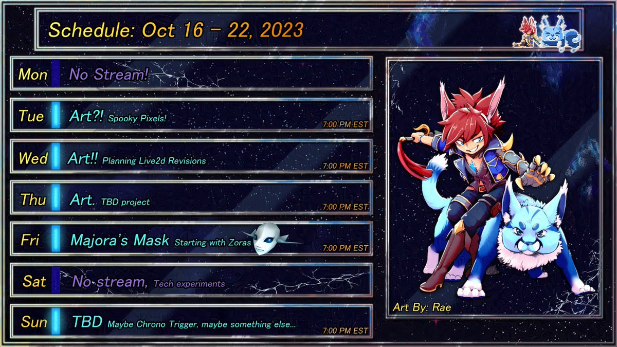 GlottalVT's tweet photo. I had this prepared before stream, so here it is a day early! So, Sunday. I'm really not feeling the last bit of Chrono Trigger, and while I enjoy analyzing it, I think streaming it is making me a bit too critical of it. I need a few days to think about how I want to handle it 💜 https://t.co/EGJWLpAXLK