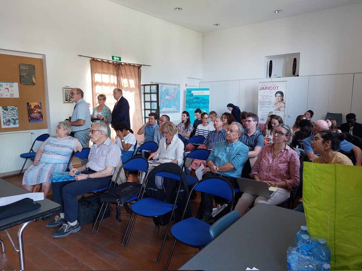Francois_DeVr's tweet image. A very interesting conference on the houses of the saints from the Middle Ages to the present day, organised by the University of Lyon in the house of Pauline Jaricot, who was beatified in 2022.
#Lyon #sacral #CatholicTwitter #religiousstudies #sanctuary