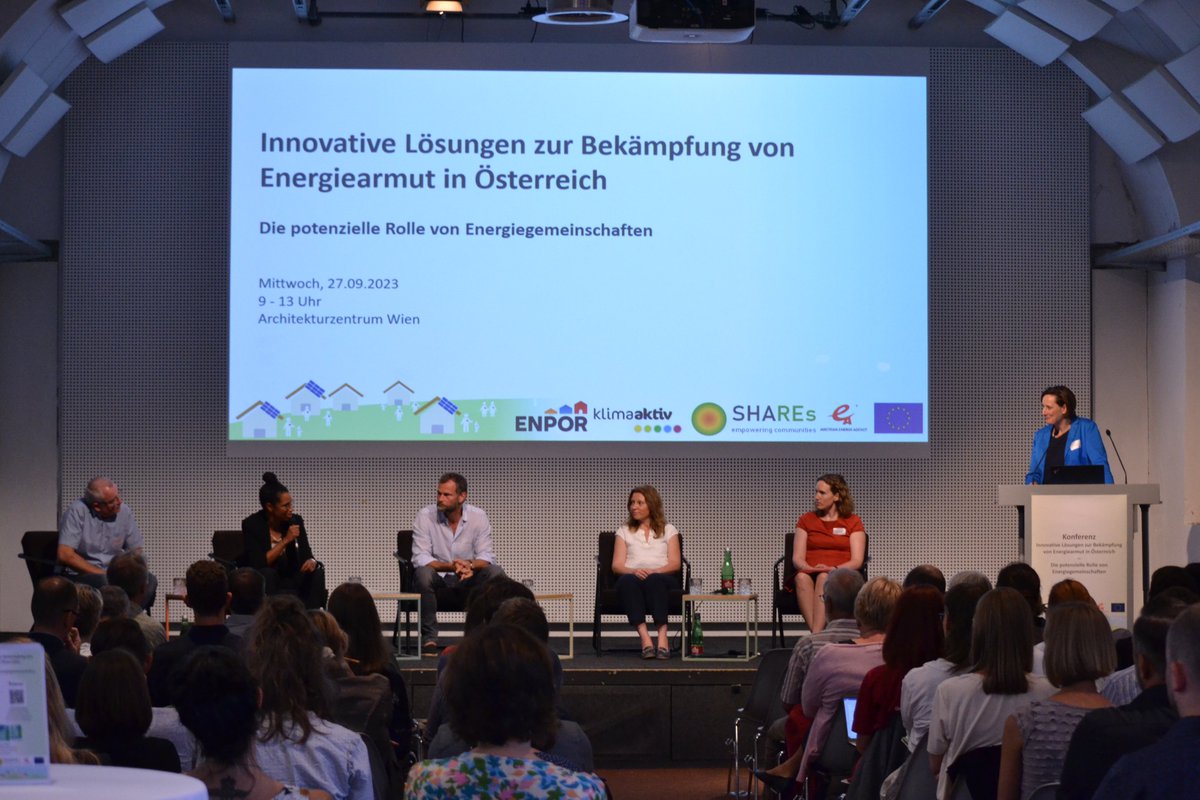 #Nachbericht zu unserer Konferenz „Innovative Lösungen zur Bekämpfung von #Energiearmut“ mit Fokus auf das Potenzial von #Energiegemeinschaften jetzt online: shares-project.eu/news-events/ne… @EnporProject @ECShares #energypoverty