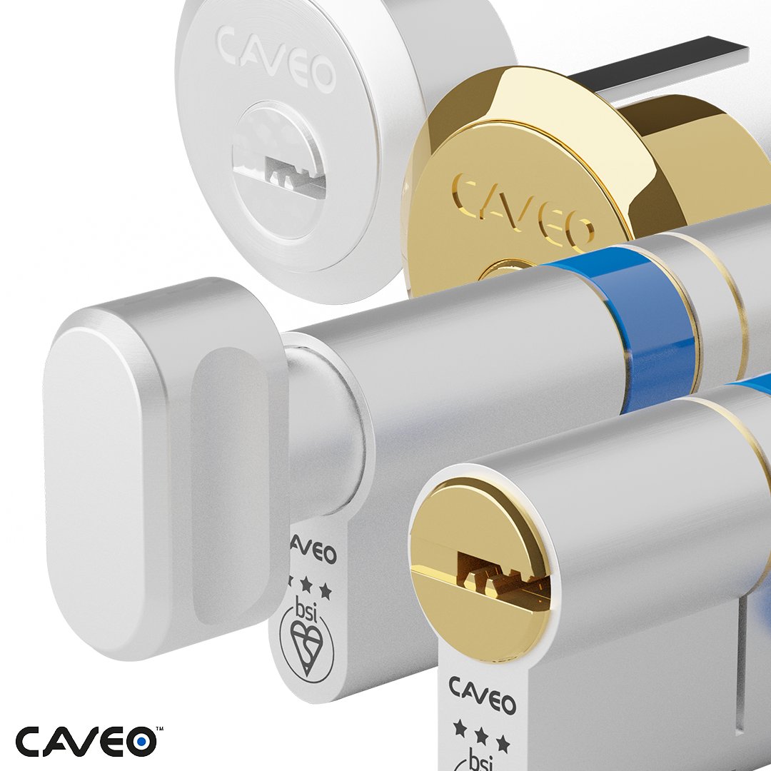 Caveo_Lock's tweet photo. The CAVEO TS007 3* double euro dimple cylinder has a combined finish of a nickel plated body and a polished brass plug, giving you a stylish cylinder that is suitable for use in both nickel and brass applications.
Ask your Locksmith for Caveo
#HomeSecurity #SecureLocks https://t.co/U4NrbZC0uz