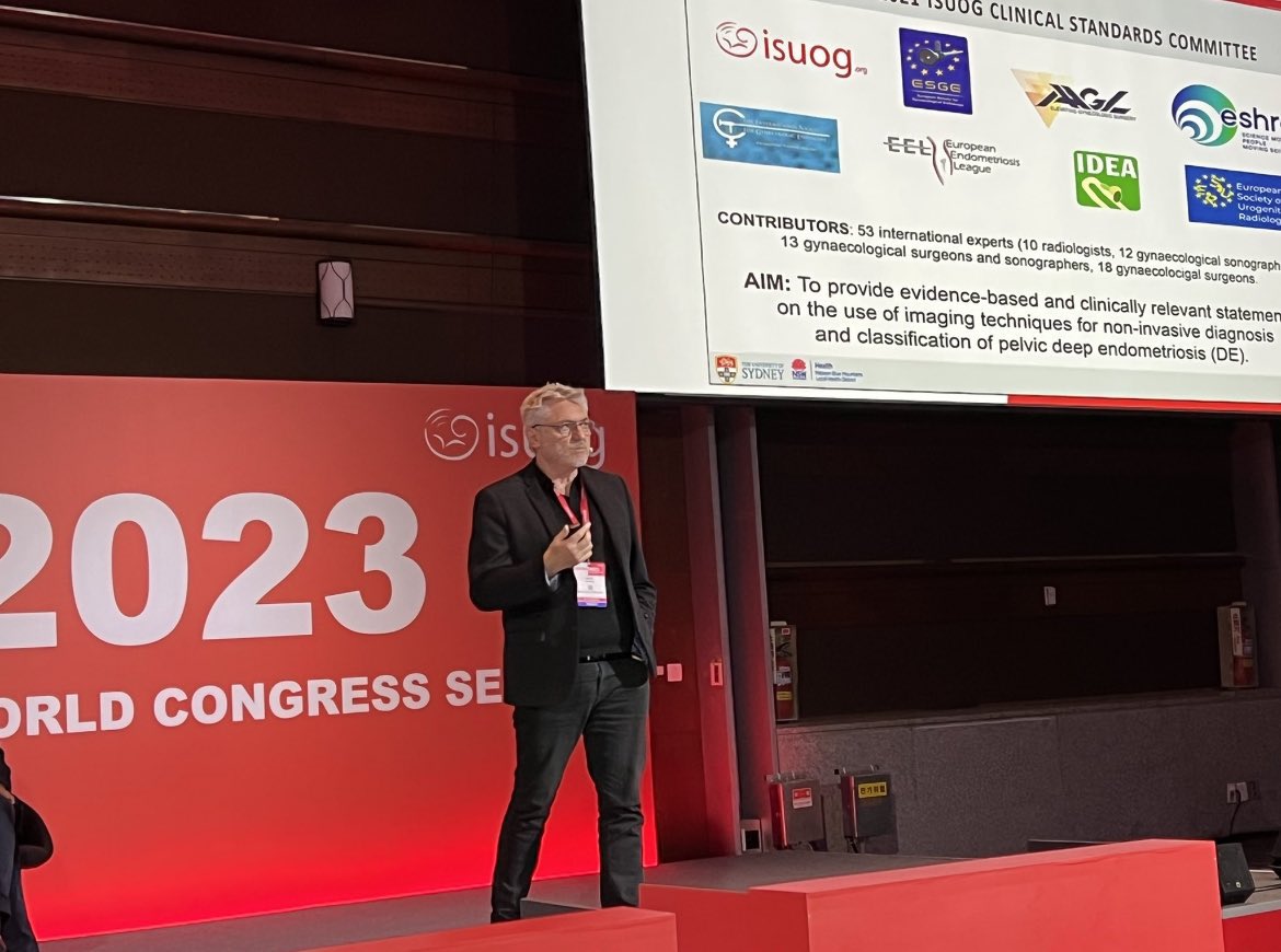 IMAGENDO (@imagendoaus) on Twitter photo Our CI <a href="/GeorgeCondous/">Professor George Condous</a> speaking on diagnosing endometriosis with ultrasound during the pre Congress course at #ISUOG2023 in Seoul, South Korea Our CI <a href="/GeorgeCondous/">Professor George Condous</a> speaking on diagnosing endometriosis with ultrasound during the pre Congress course at #ISUOG2023 in Seoul, South Korea