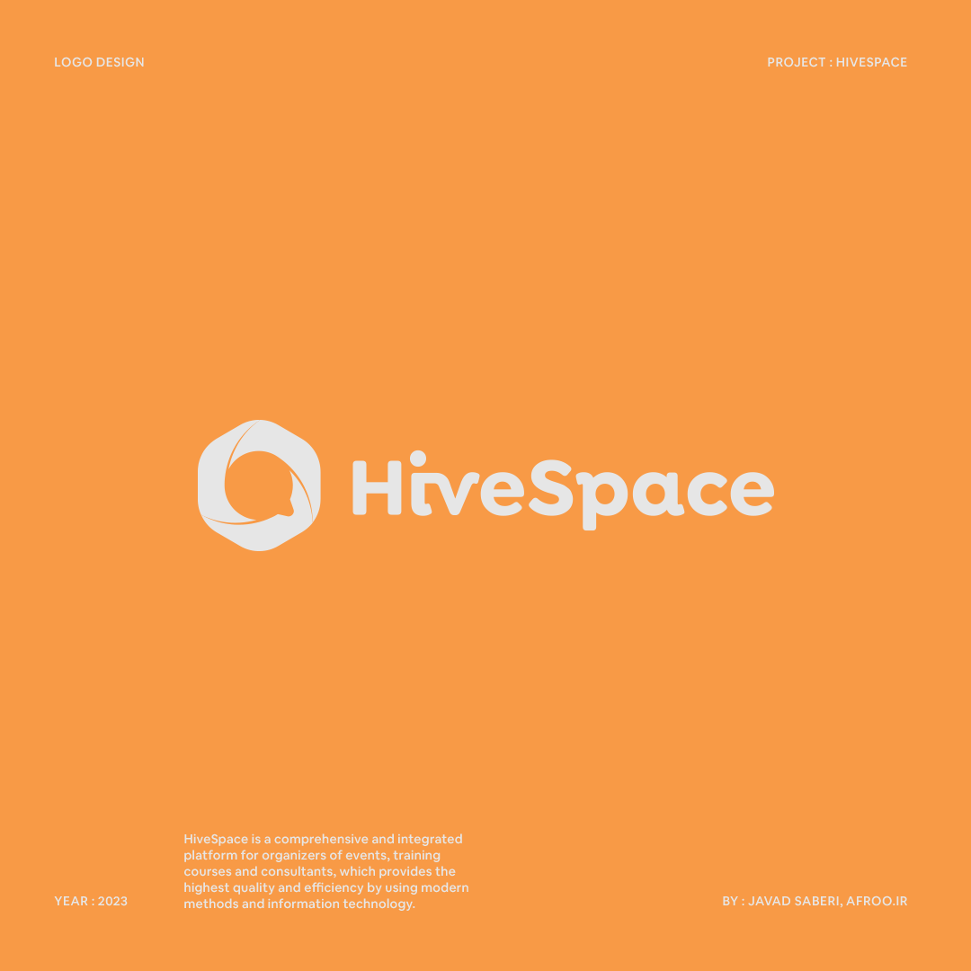 afroogroup's tweet photo. HiveSpace 👨‍��� / 2023 / Logo Design / Javad Saberi 
طراحی لوگو و لوگوتایپ؛ هایو اسپِیس، پلتفرم یکپارچه برگزاری رویدادها و جلسات آنلاین.

 More Details : https://t.co/RGN4hksmPy
—
 #هایواسپیس #جلسه_آنلاین #میتینگ #گوگل_میت #هایو_اسپیس #محیط #ایونت #کانکت #hivespace #mohit https://t.co/ZQyMMDVsYB