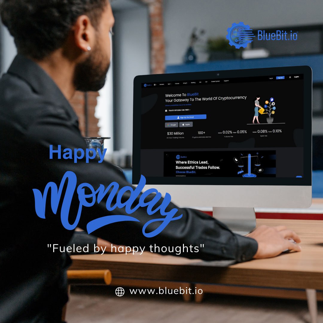Bluebit_io's tweet photo. Happy Monday!👋

Fill in the blank _____ ✍️

_____ is a crypto project you would consider this week?

#BlueBit #exchange #Bitcoin #Crypto  #Blockchain #trading #web3 https://t.co/plHN9ePKFX
