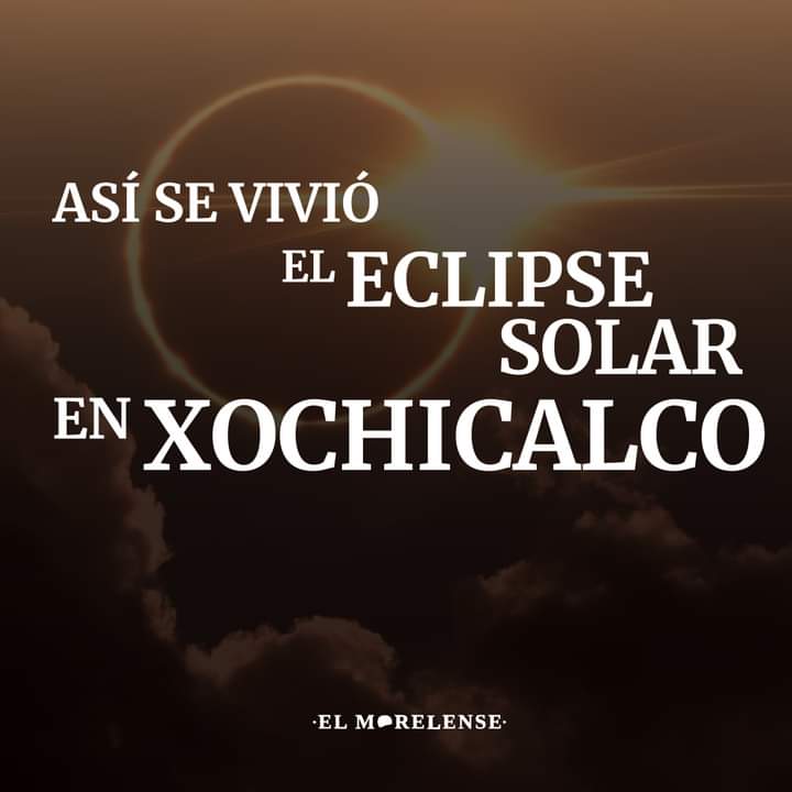Para antes de terminar este extraño y único fin de semana, les traemos un reportaje sobre la experiencia de atestiguar el eclipse solar anular de ayer, desde Xochicalco,  antigua morada de astrónomos.

 🤩➡️ lc.cx/VY9VFy