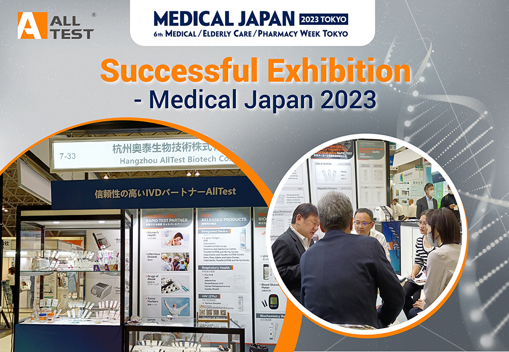 HangzhouAlltest's tweet image. Hangzhou #AllTest Biotech Co., Ltd, a leading company specializing in #POCT solutions, concluded a highly successful showcase of its latest products at the #MedicalJapan Exhibition. 
We eagerly look forward to meeting you again at future exhibitions and events.
