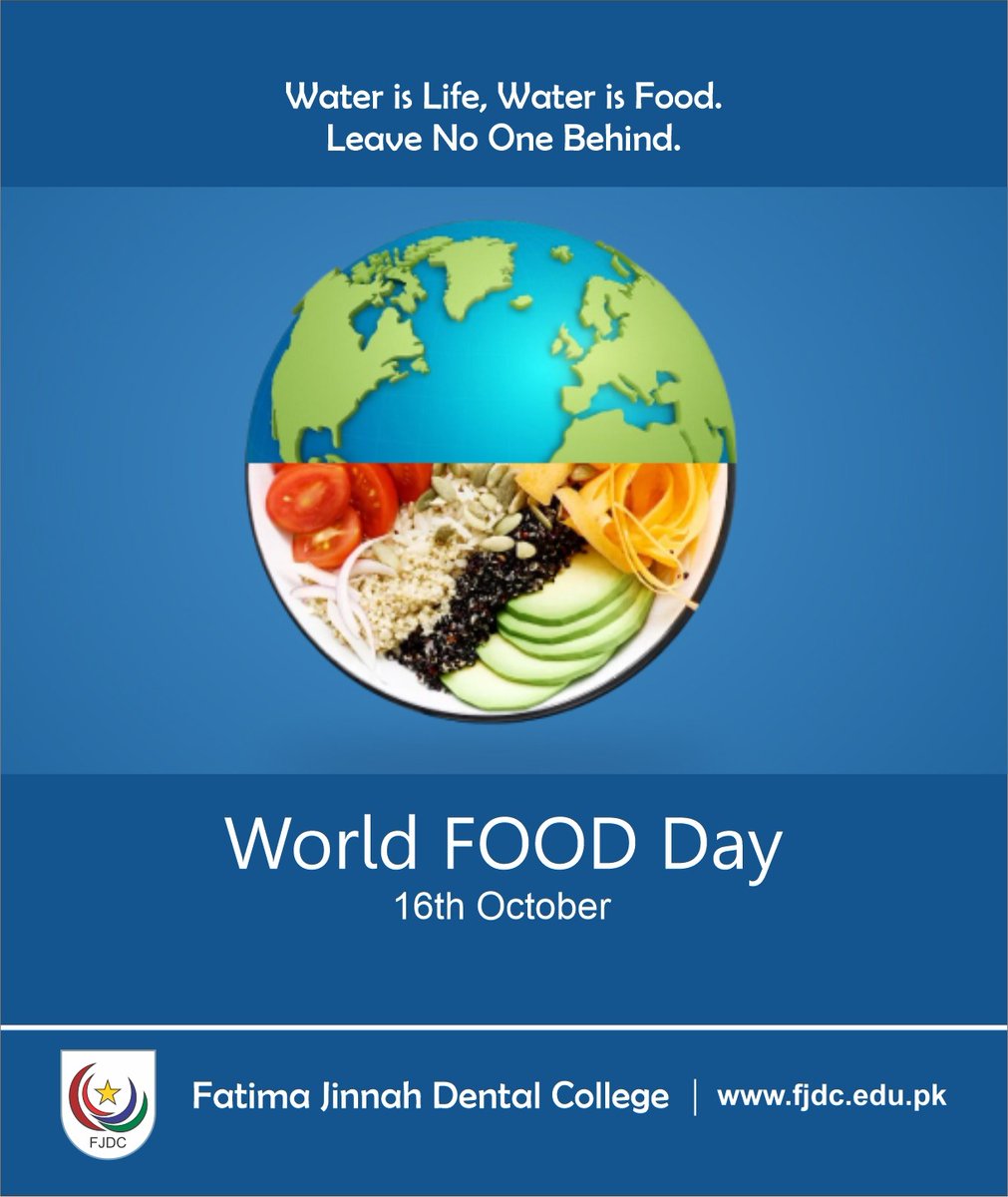 Official_FJDC's tweet photo. 𝗪𝗢𝗥𝗟𝗗 𝗙𝗢𝗢𝗗 𝗗𝗔𝗬

16th Oct is celebrated as World Food Day to highlight the importance and impact of healthy diets. It aims to eradicate hunger issues by 2030 as a part of the UN's Sustainable Development Goals. 

Let us Grow, Nourish and Sustain together. https://t.co/W115dh6vis