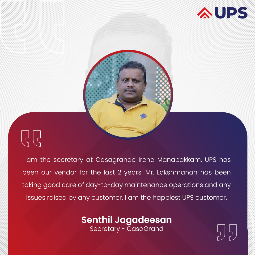 Mr. Senthil Jagadeesan, thank you for your feedback! We're honored to have been your facility management partner for the past two years. Your satisfaction drives us to excel.
#HappyClient #FacilityManagement #CustomerSatisfaction  #QualityService #FacilityExcellence #Testimonial