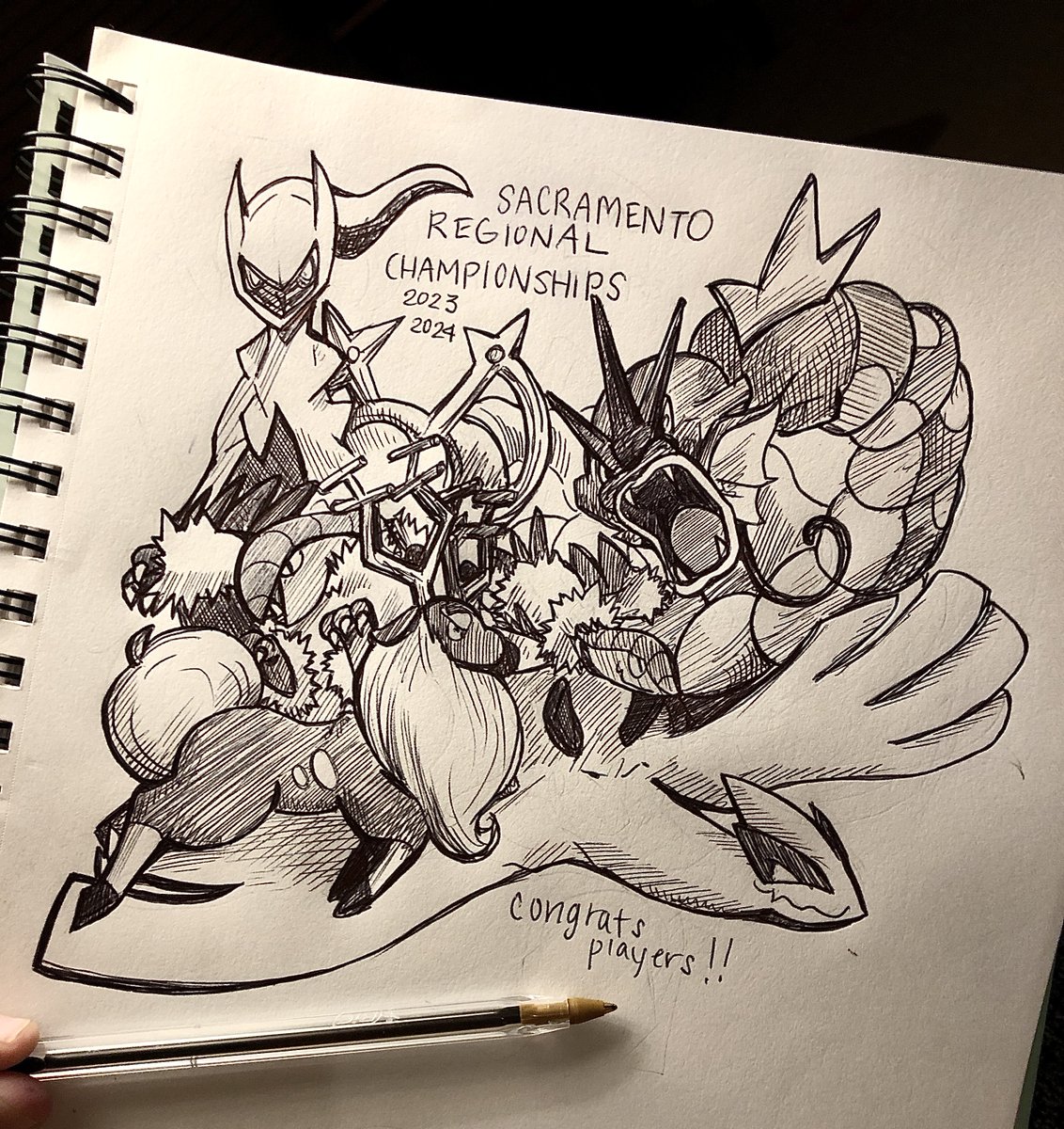 alyodommage's tweet photo. Les championnats régionaux Pokemon de Sacramento, aux États-Unis, viennent de se terminer et ce fut un grand match à regarder ! Un grand bravo à Alexander Flatos pour avoir tout gagné et aussi au finaliste Niccolo Abate avec un deck surprise vraiment sympa ! https://t.co/OJ0oJk79SW