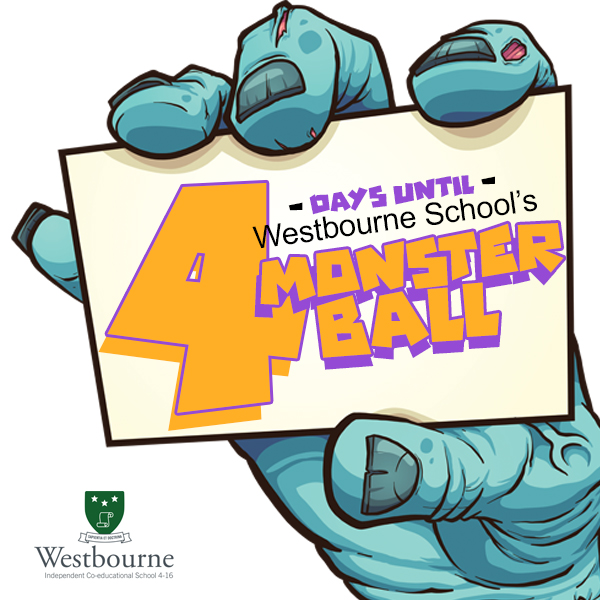 Eek, there are only 4 days to go until the Westbourne School Monster Ball!

#WestbourneSchoolLife #SpooktacularEvent