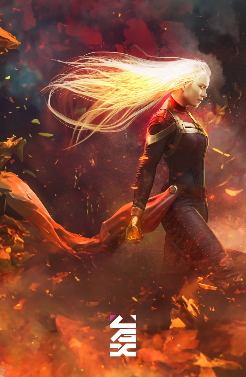 「Power Up! #captainmarvel #TheMarvels #th」|BossLogicのイラスト