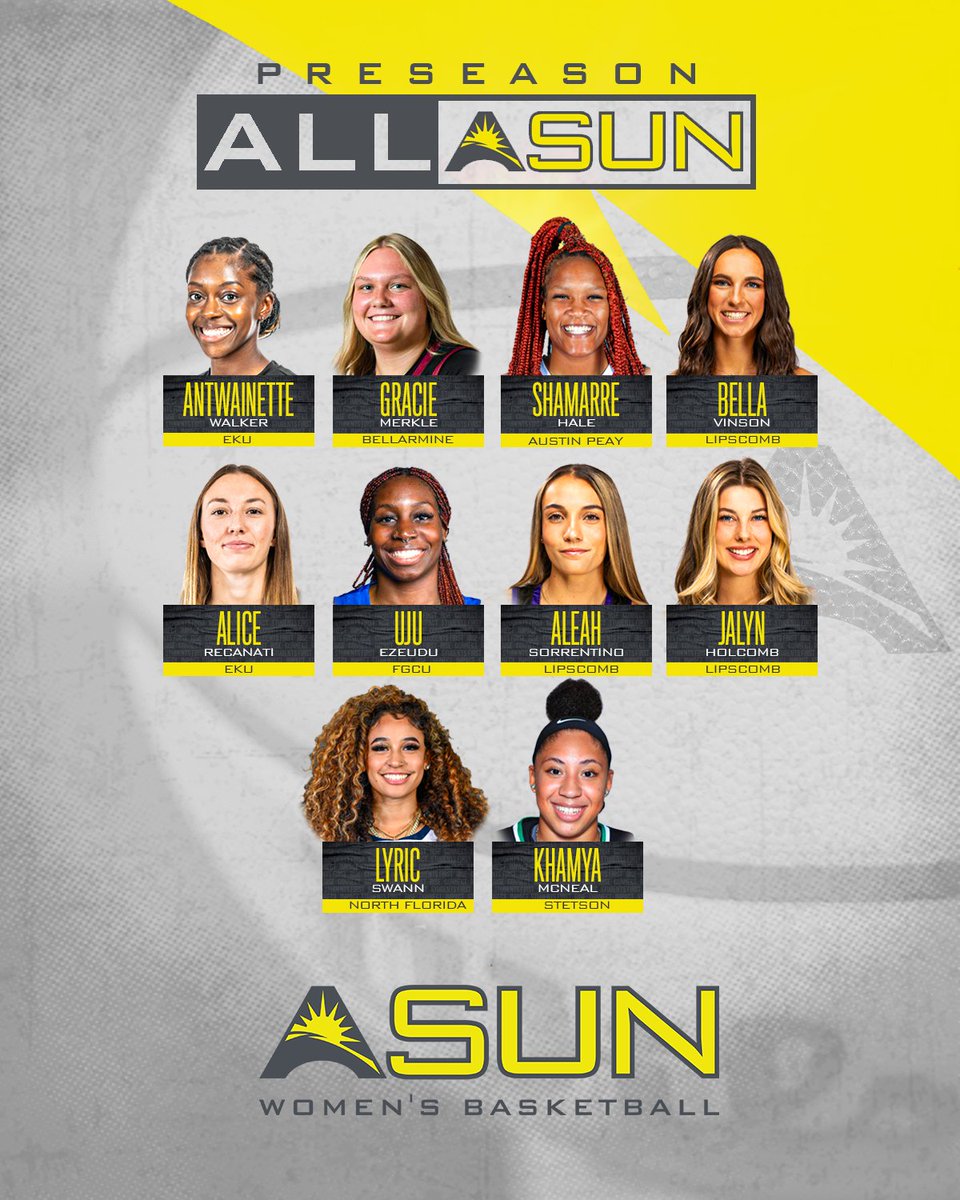 ASUN Women's Basketball tweet media
