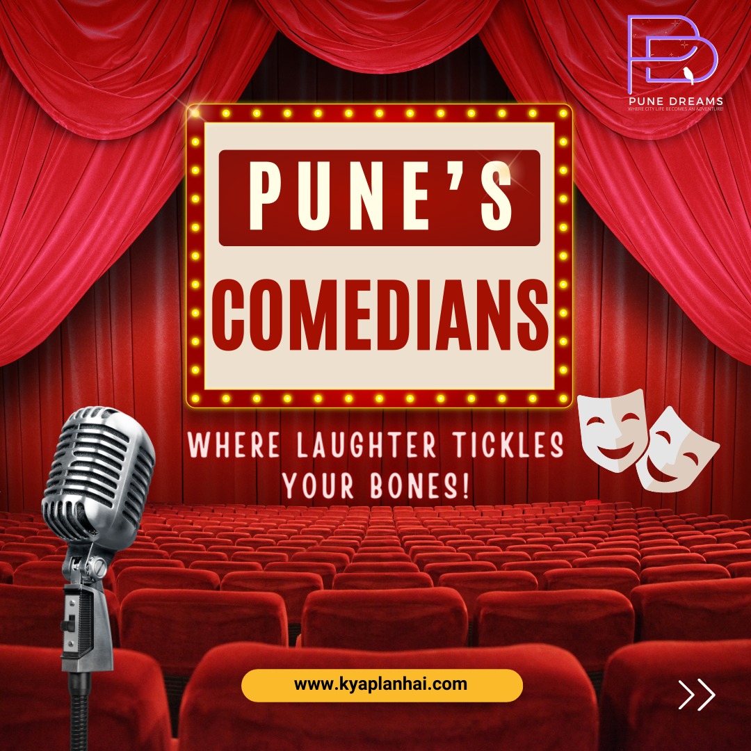 pune_dreams's tweet image. Discover why Pune's comedians are the undisputed magicians leaving audiences spellbound and craving more!🎭

Catch Pune's comedic wizards live and let the giggles roll!👇
📞 Contact: 7507504769
🌐 Website: kyaplanhai.com

#PuneDreams #StandupComedy #ComedyMagic #Comedian
