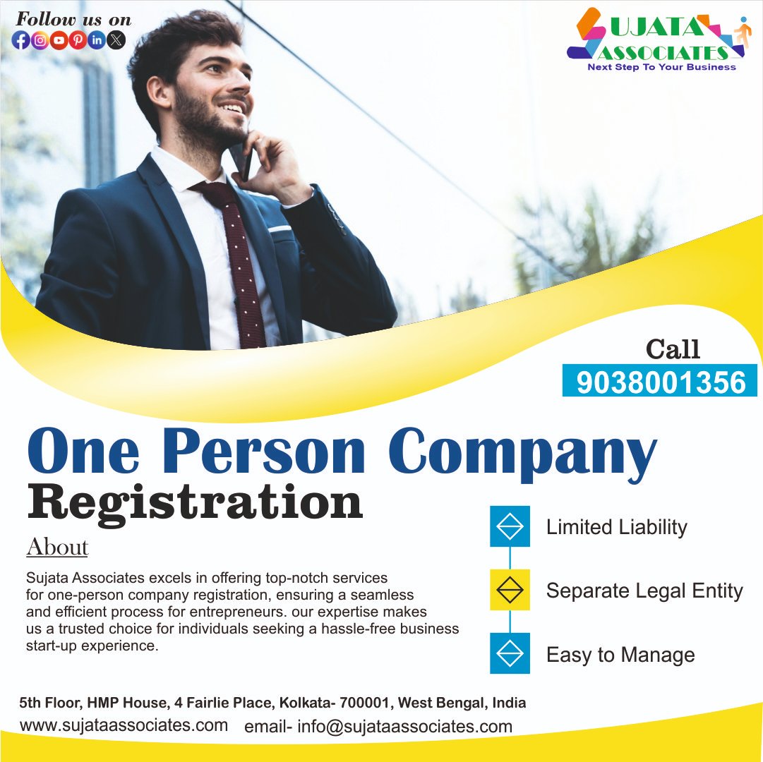 sujataasso's tweet photo. Starting your entrepreneurial journey? Let us guide you through the seamless process of OPC Registration!
#OPCcompany #OPCcompanyregistration #companyregistration #Onepersoncompany #startup #Company #business #growyourbusiness #DevelopYourBusiness https://t.co/1o5OnUS1gD