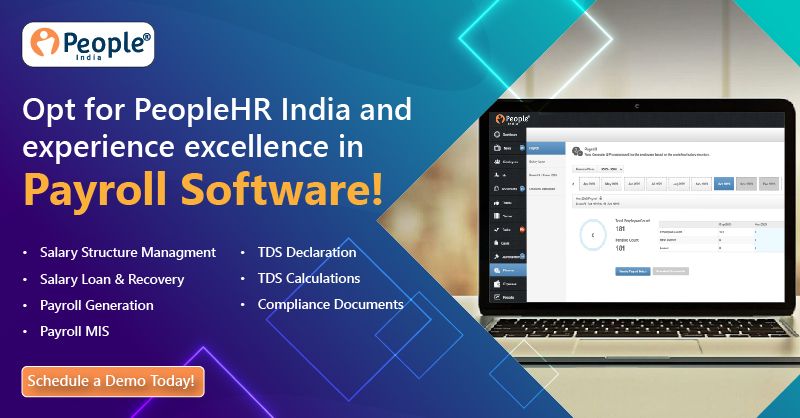 PeoplehrI's tweet photo. Go for the best Payroll Software to simplify your daily Payroll Management!
Schedule a Demo Today: https://t.co/oxWbke4GZH
#PeopleHRIndia #documentsmanagment #ComplianceDocument #payrollsoftware #payrollmanagementsystem #payrolloutsourcing #Payroll #HRMS #businesssolutions https://t.co/ZAnj89FM8z