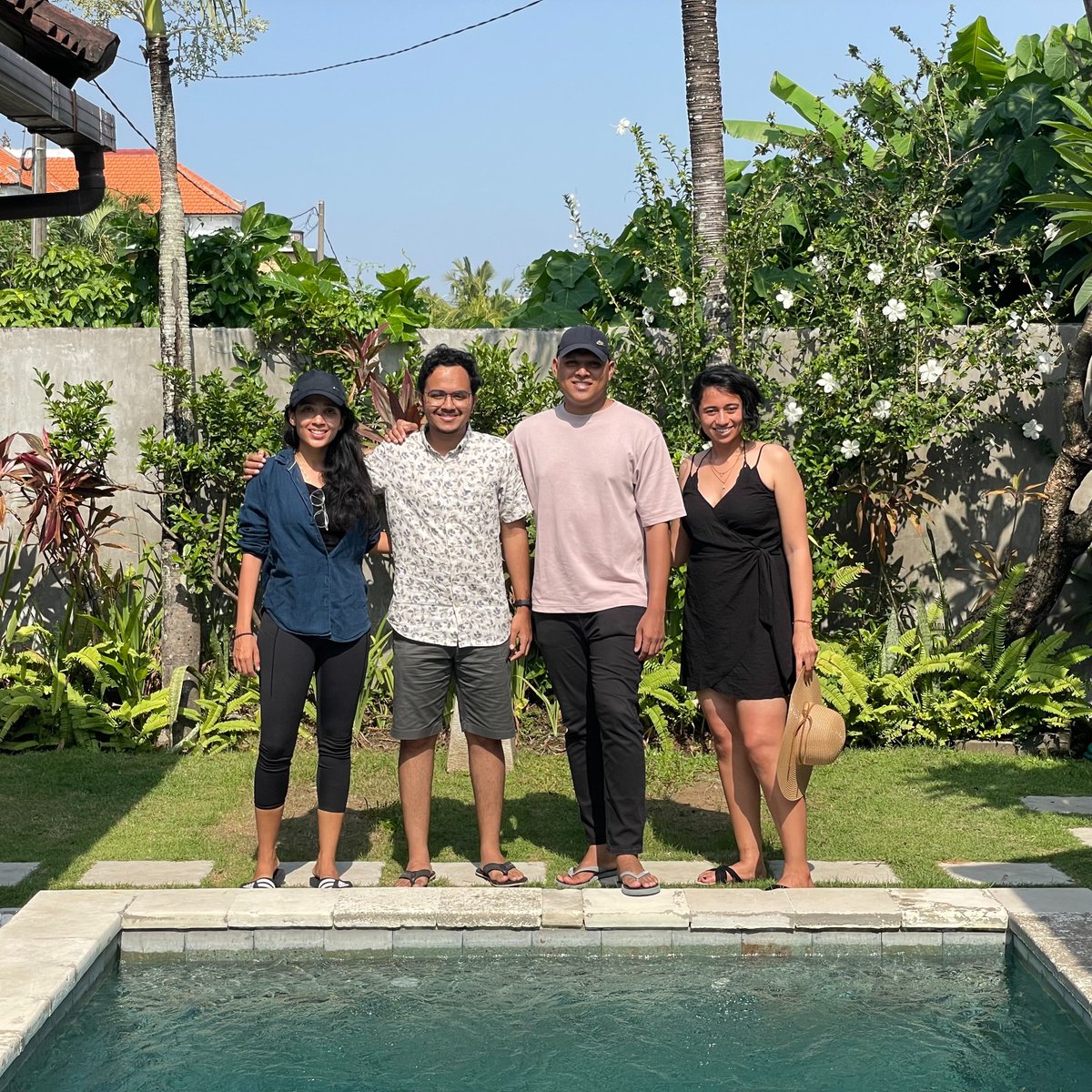 deeptivchopra's tweet photo. Spent a week rafting, surfing and eating cake! 
Adaface offsite 2023, Bali. 🌴🌊💛 https://t.co/mrC5zIThWF