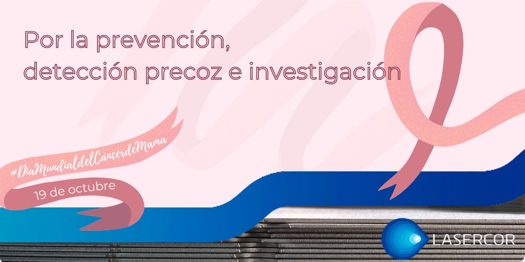 corteporlaser's tweet photo. 19 octubre - #DiaMundialdelCáncerdeMama 🎗️🩷

Por la investigación, la prevención y la detección precoz como las armas más poderosas para luchar contra el #CáncerDeMama. https://t.co/zHZthBFRZ3