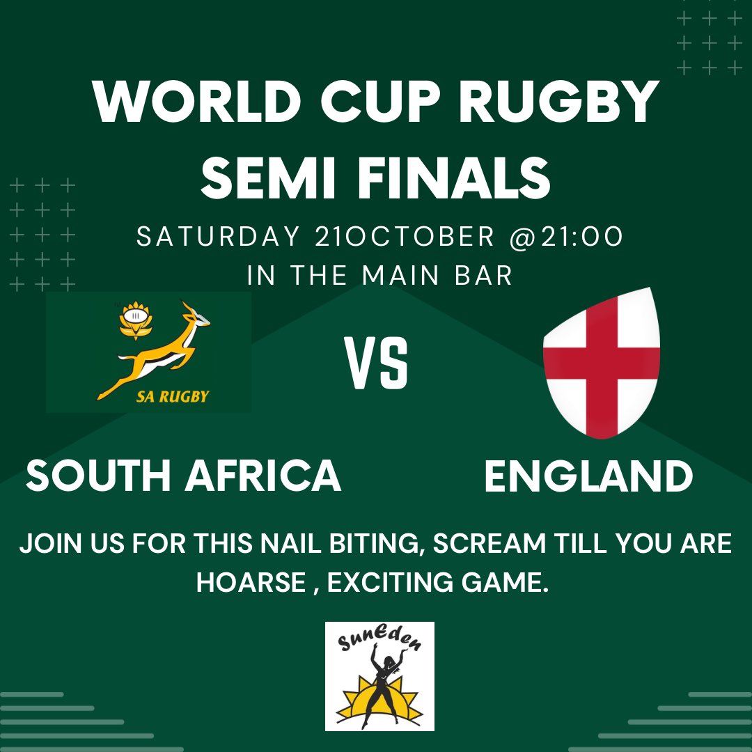 We’ve made it to the semi finals #wcr #sunedenresort #dinokeng #bokbefok #springbokrugby