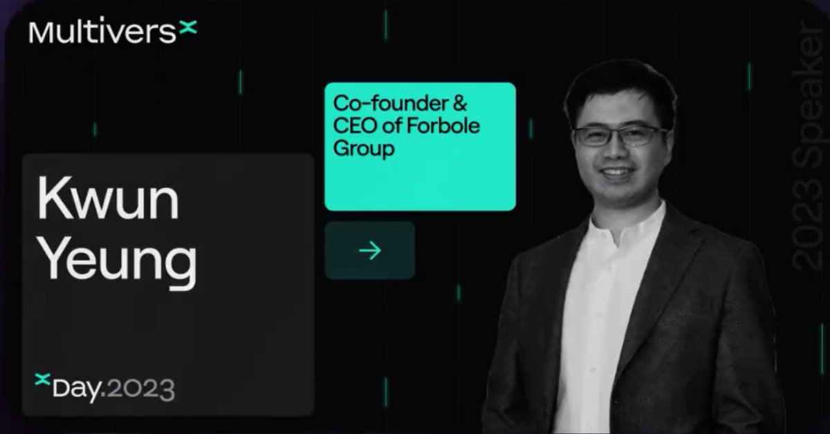 forbole's tweet photo. 🧵1/3 
Get ready everyone📣
🤩Meet our Co-founder &amp; CEO of Forbole Group, @kwunyeung who will join the @MultiversX #xDay stage.👇Save the date❤️ 

📅Date: Oct 20 (FRI) 
📍Venue: Main stage at Palace of Parliament, Bucharest 🇷🇴 https://t.co/gCivCgOZ00