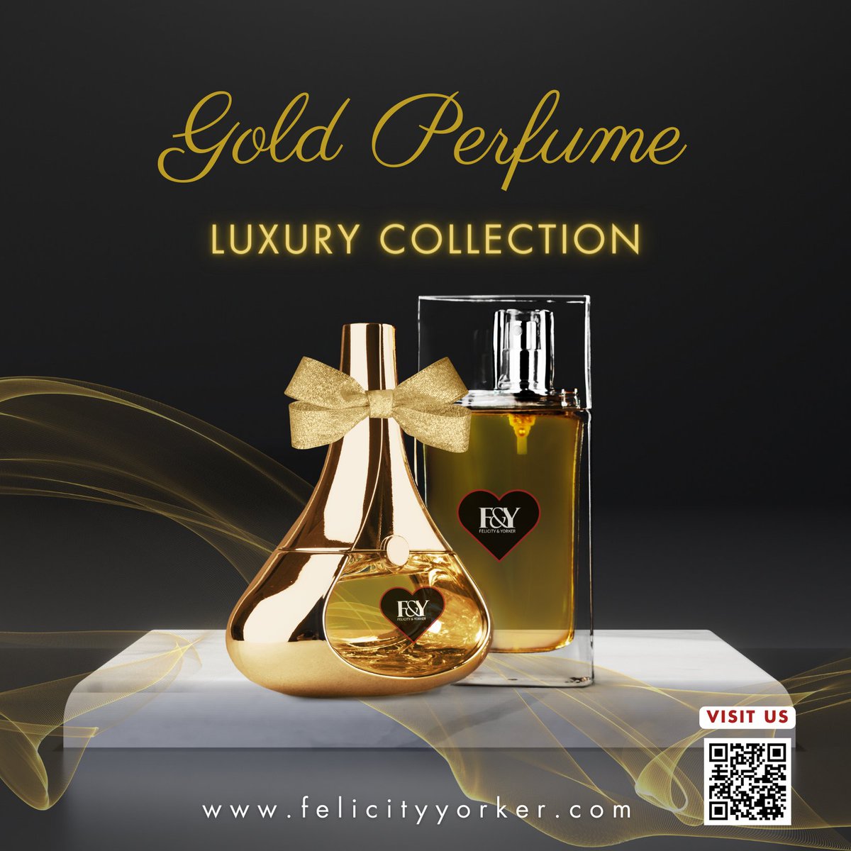 FelicityYorker's tweet photo. Captivate your senses with the enchanting allure of Gold Perfume from F&Y ✨✨✨
Elevate your everyday with this luxurious fragrance that's as precious as it is unforgettable.
#FragranceGoals #GoldPerfume #LuxuryScent #FelicityAndYorker #BeautyEssentials #GlowUpGoals #IBGroup https://t.co/a9gKizODXk