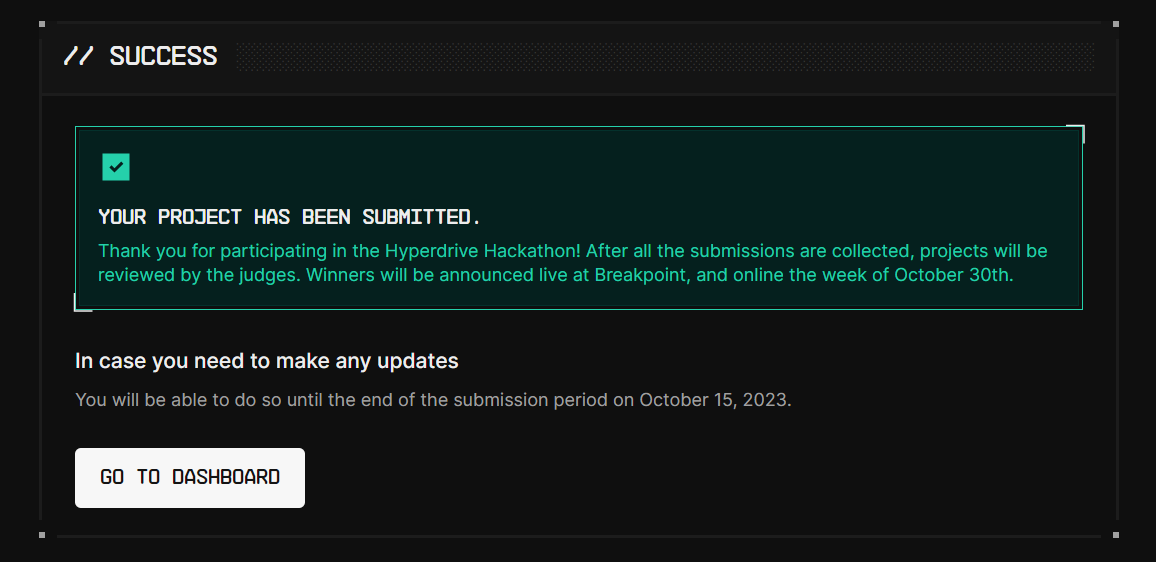 Raghav__Rama's tweet image. Submitted #HyperdriveHackathon @ComeBuidlwithUs @cashmunsy @solana 🔥🔥