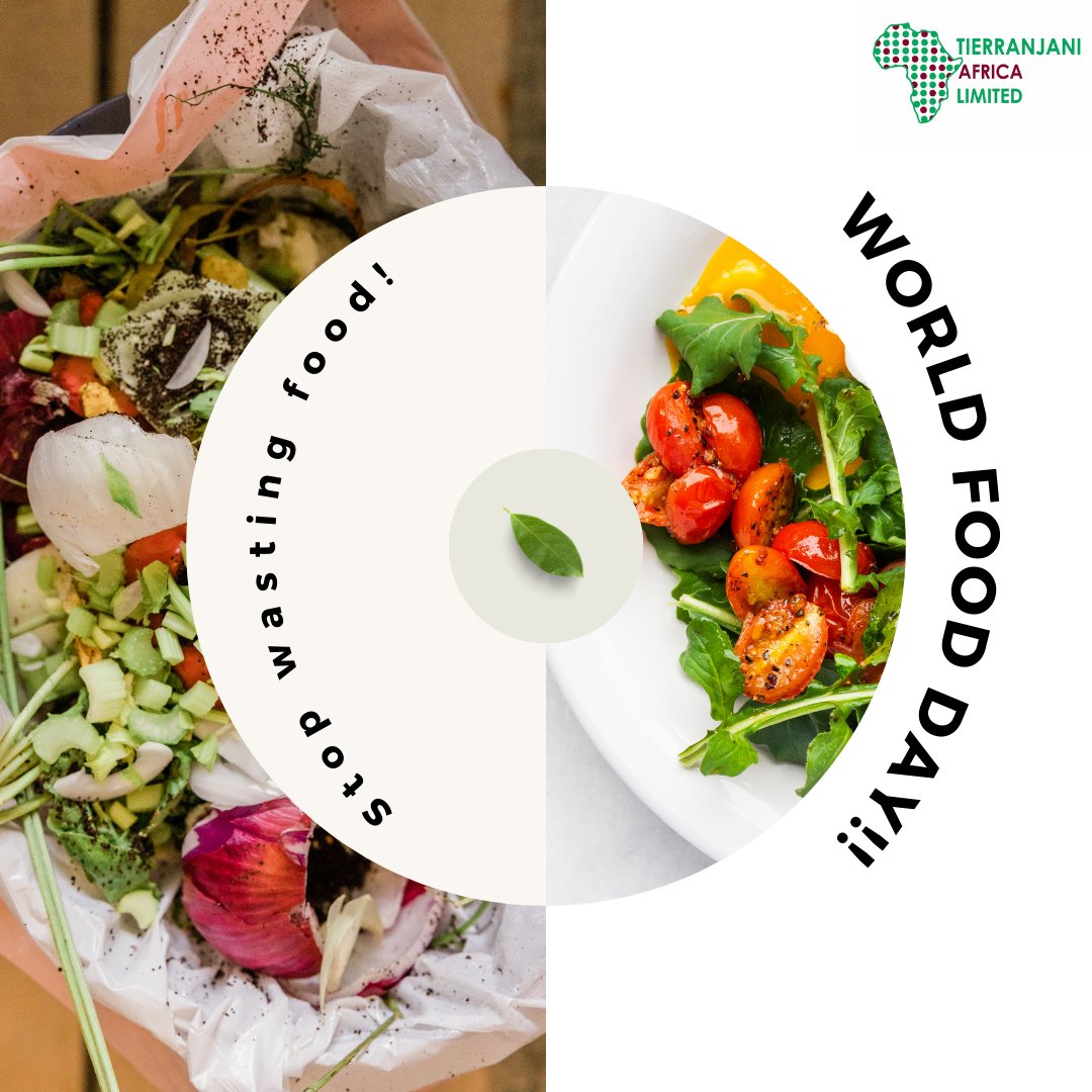 It's #WorldFoodDay2023 !
The environmental impact of food waste is often overlooked. Reducing food waste is crucial for both environmental and economic sustainability.

'Food waste is not just a problem; it is an abomination.' - Tristram Stuart

#tierranjaniafrica #FightFoodWaste