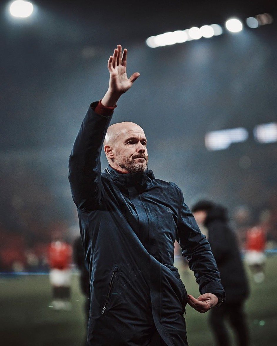 TheShowtimeReds's tweet photo. Managers Win Percentage after 1st season in-charge. 

Arteta : 47.37%
Klopp : 57.45%
Pep : 60.5%
Ten Hag : 65.6% 

Trust the process. https://t.co/YjDUr9E7Th