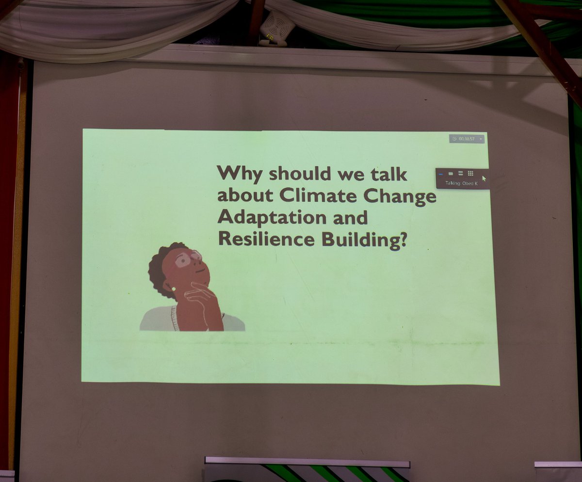 Climate change is impacting lives, hitting vulnerable communities the hardest. Discussing climate adaptation and resilience is key to raising awareness, sharing knowledge, and mobilizing action to cope with and recover from climate shocks and stresses.  

#ClimateAction #LCOYKe