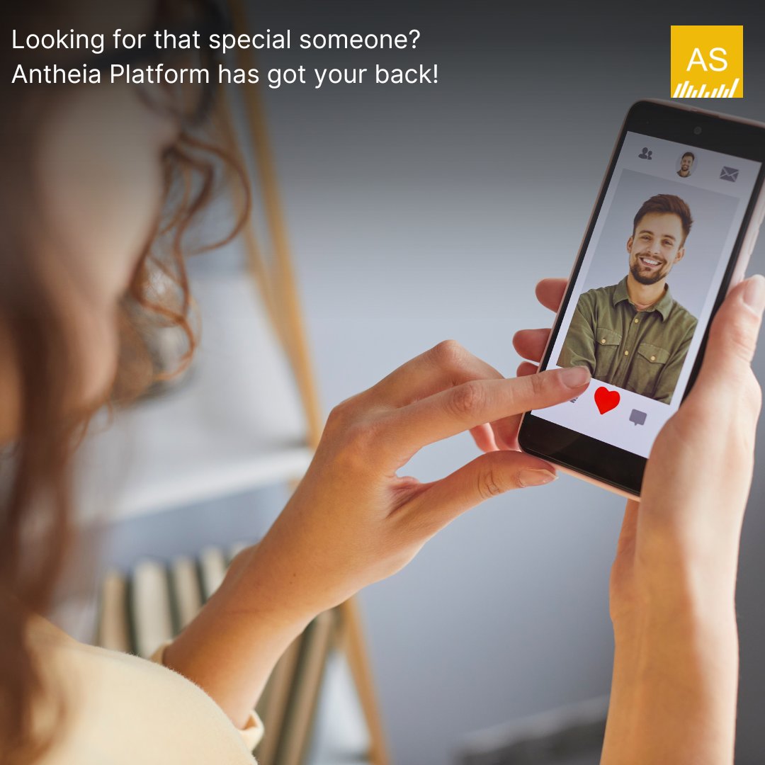 AntheiaServices's tweet photo. Looking for that special someone? Antheia Dating Platform has got your back! Here's what sets us apart:  🧩 Enhanced Compatibility: Our smart algorithms make sure you find someone who truly clicks with you. Love is in the details, after all! https://t.co/UuON6DhUXj