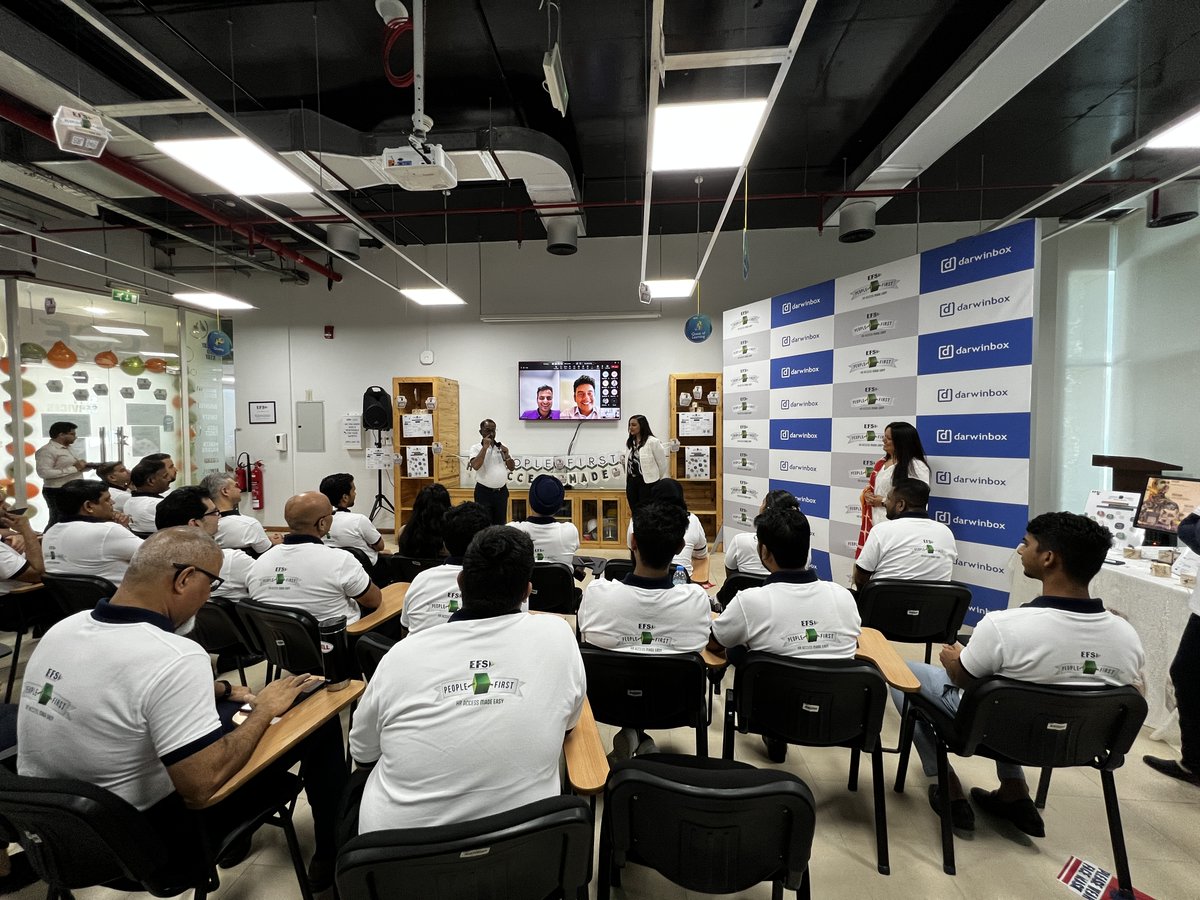 thedarwinbox's tweet image. We are thrilled to announce that we are now the #HRTechPartner of EFS Facilities Services Group (EFS)!  We at Darwinbox and the team at EFS are excited about continuing our collaboration and carrying on with further phases of implementation. Here’s to a fruitful partnership!