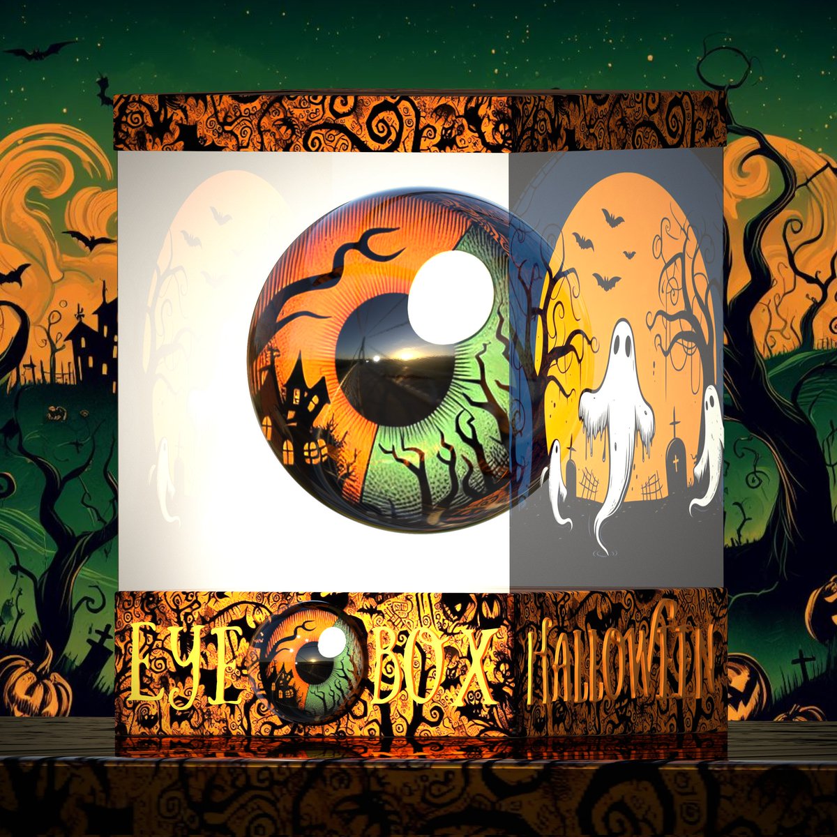 Goood mooorning 😊

I'm not around much at the moment, back to normal soon with the addition of new Halloween boxes 🎃

I hope you're all well 🙏

I wish you a beautiful and happy week my friends 🥰

#NFTs #EyeBox